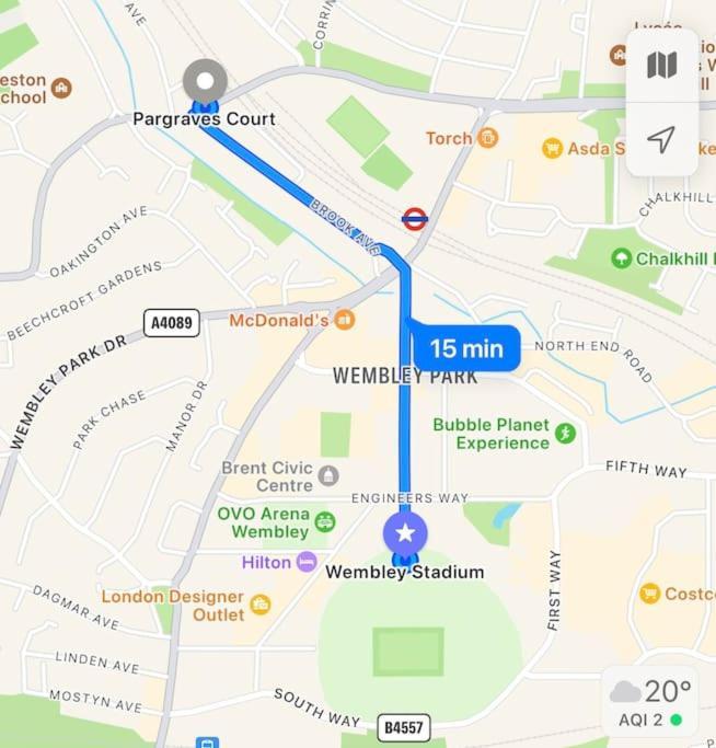 Gorgeous Flat 10 Min Walk To Stadium Free Parking London Exterior photo